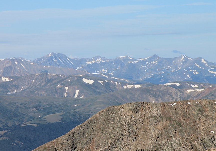 Le Mont Evans et ses 4.350 mètres vont disparaitre